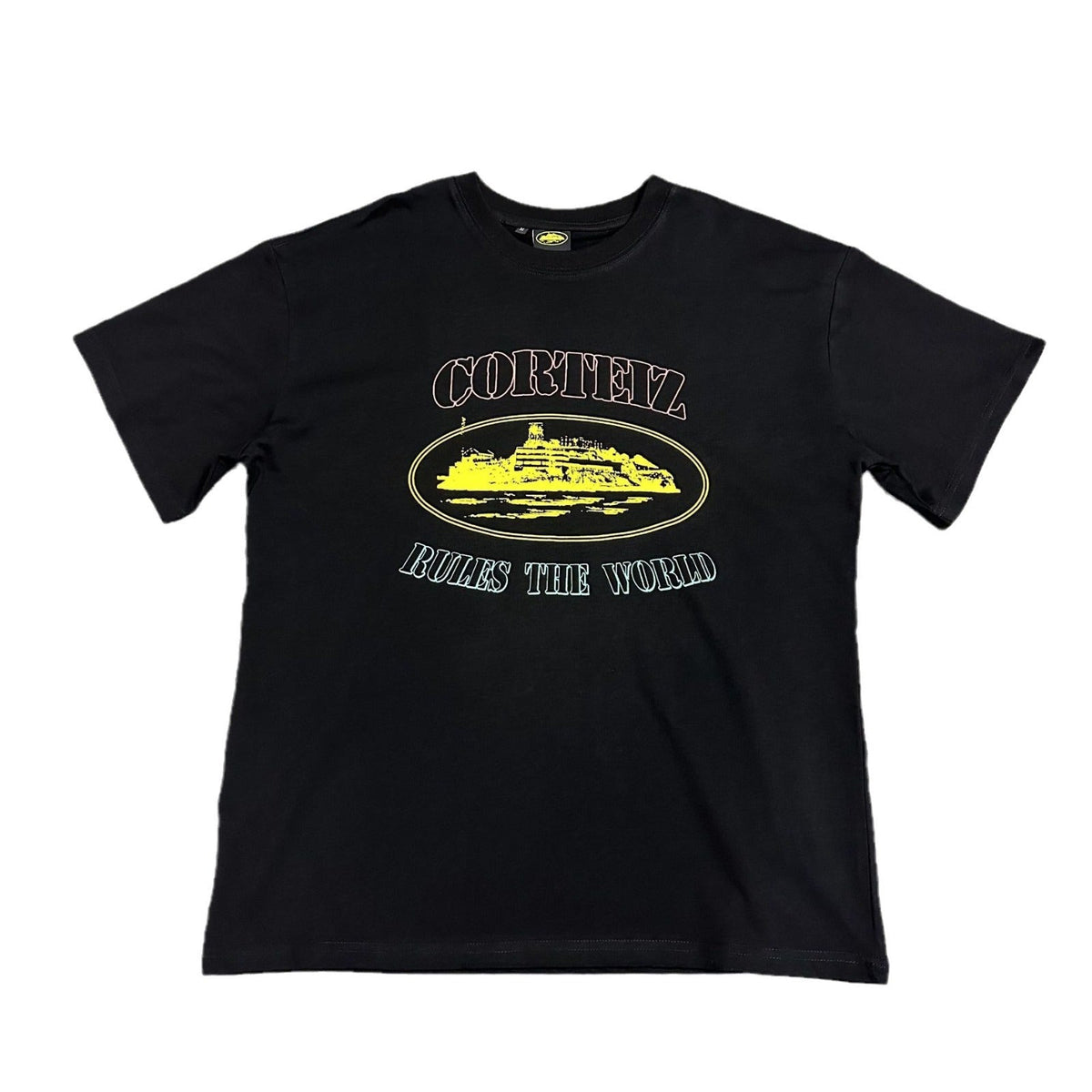 Corteiz Multi‑Logo Graphic Oversized Tee Streetwear Unisex