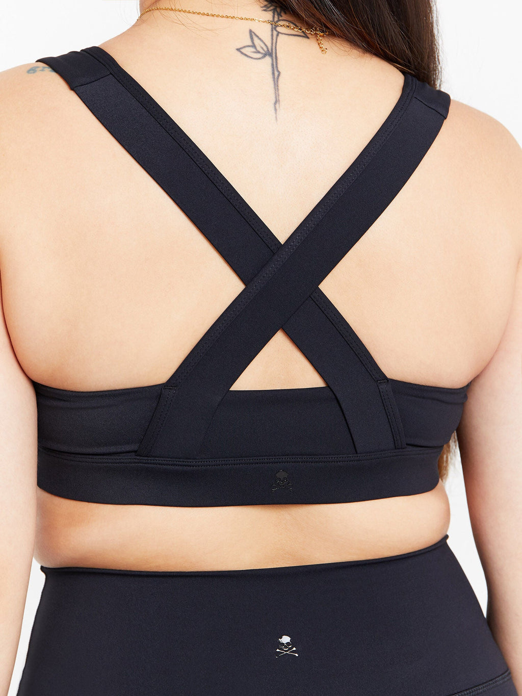 CROSS IT BACK BRA BLACK