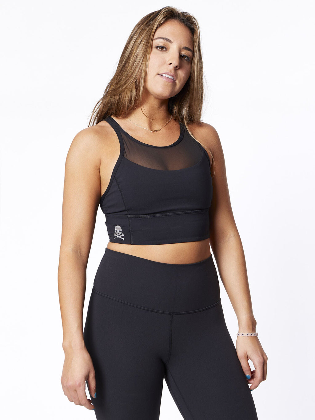 CLIPPED IN LONG LINE BRA