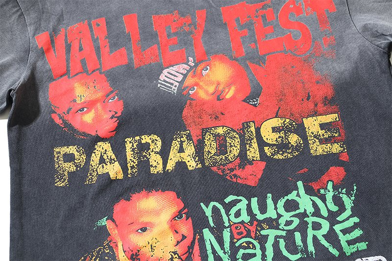 VALE USA Paradise Nature Washed Graphic T-Shirt