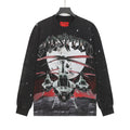 Godspeed Washed Black Rock Graphic Long-Sleeve T-Shirt