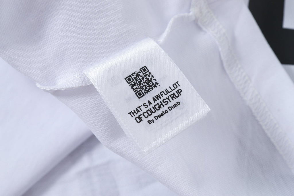 THAT'S A AWFUL LOT OF COUGH SYRUP Leaf Graphic Short-Sleeve T-Shirt