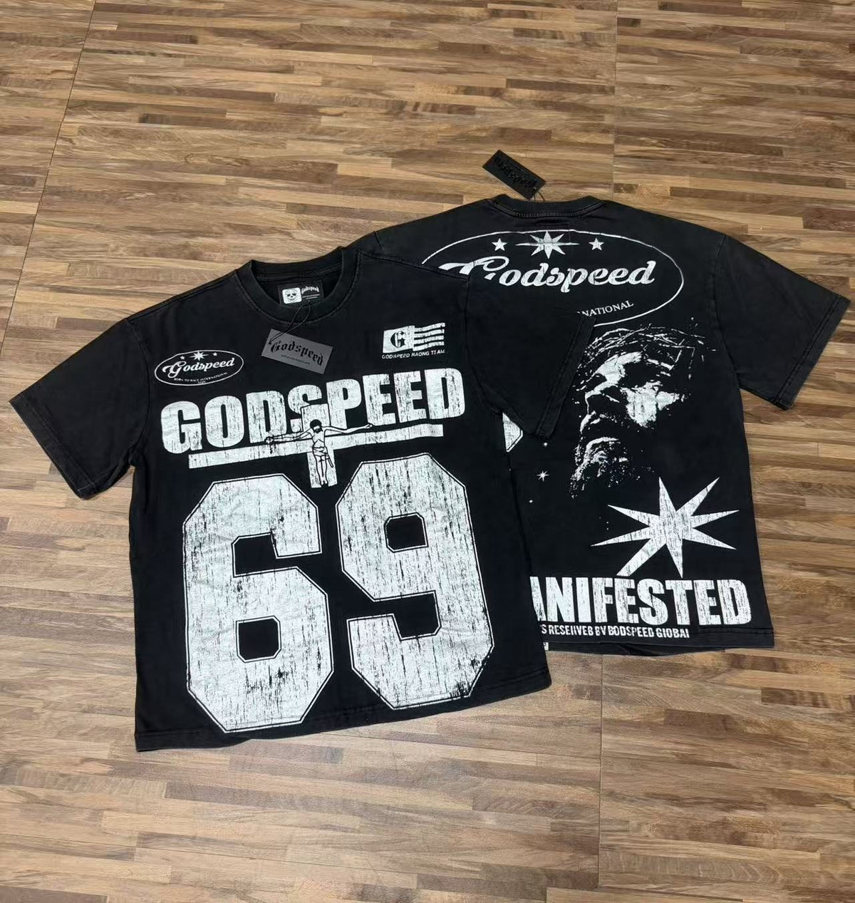 Godspeed Born to Race Graphic T-Shirt