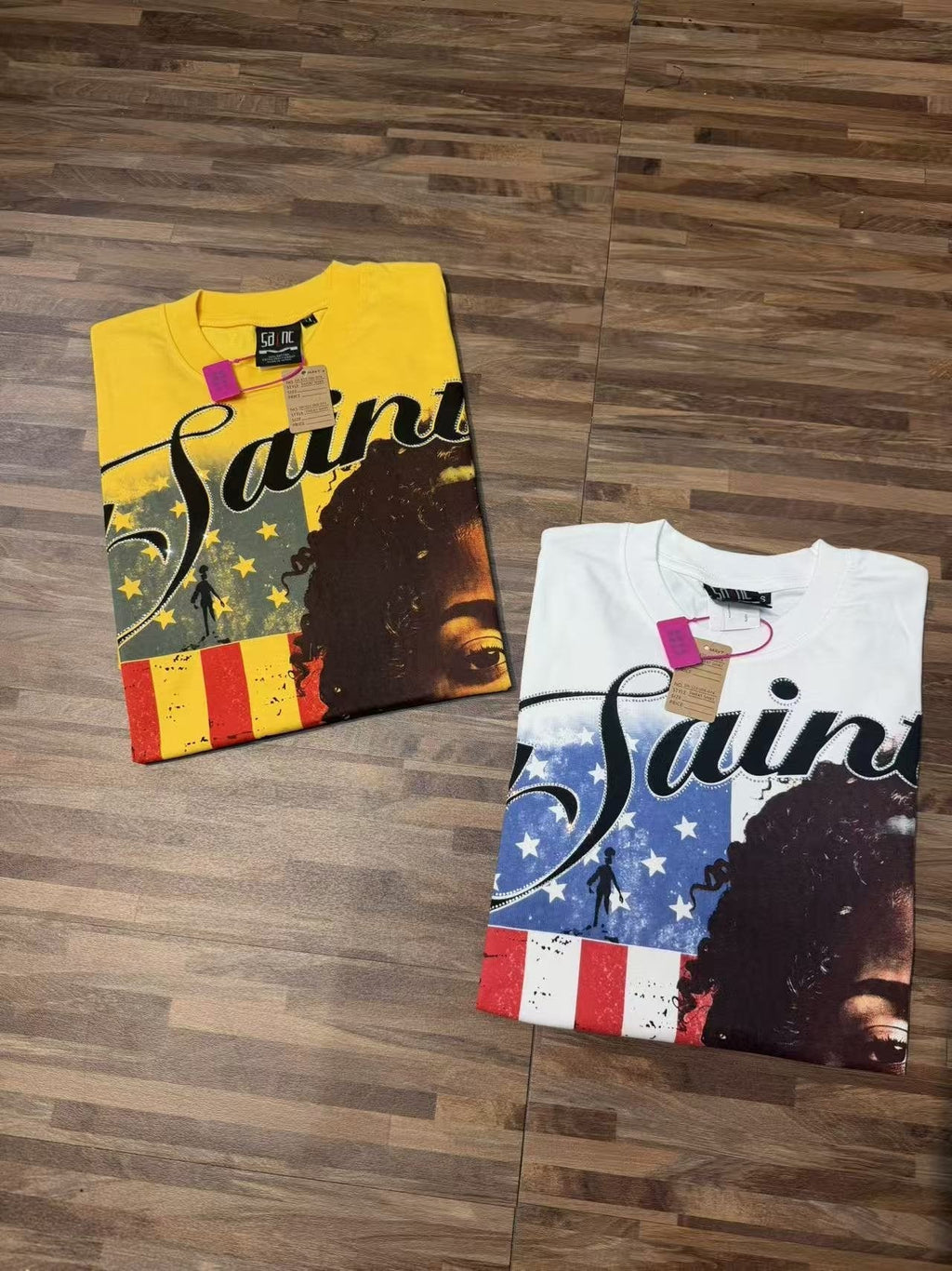 SAINT Glowing Street Queen Graphic T-Shirt
