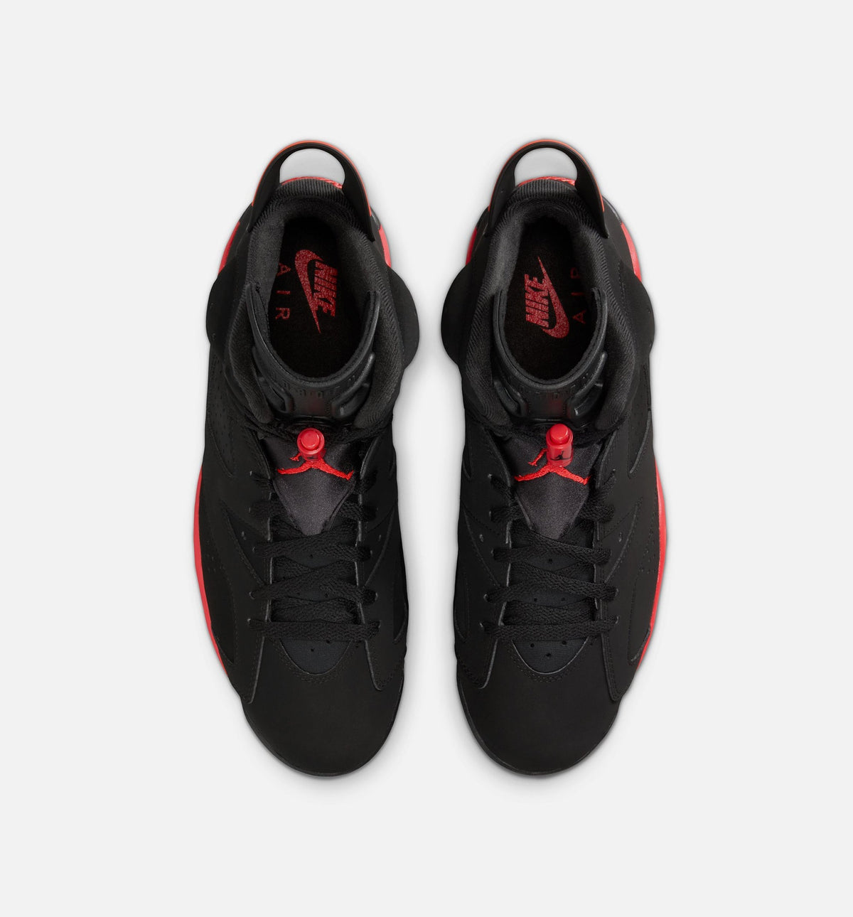 Air Jordan 6 Retro Infrared Salesman Men's Shoes - Black/Light Crimson