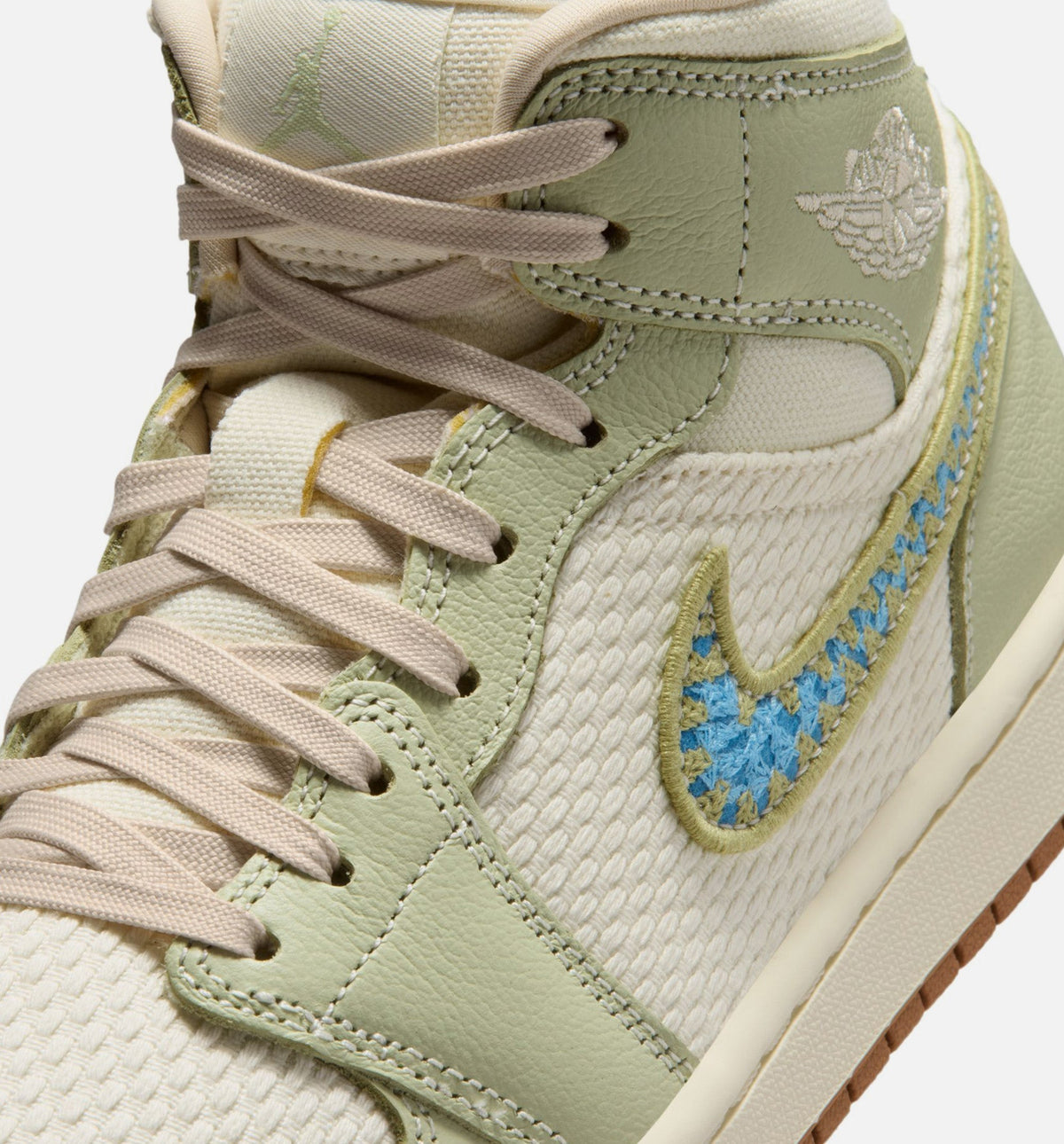 Women's Air Jordan 1 Mid SE Olive Aura