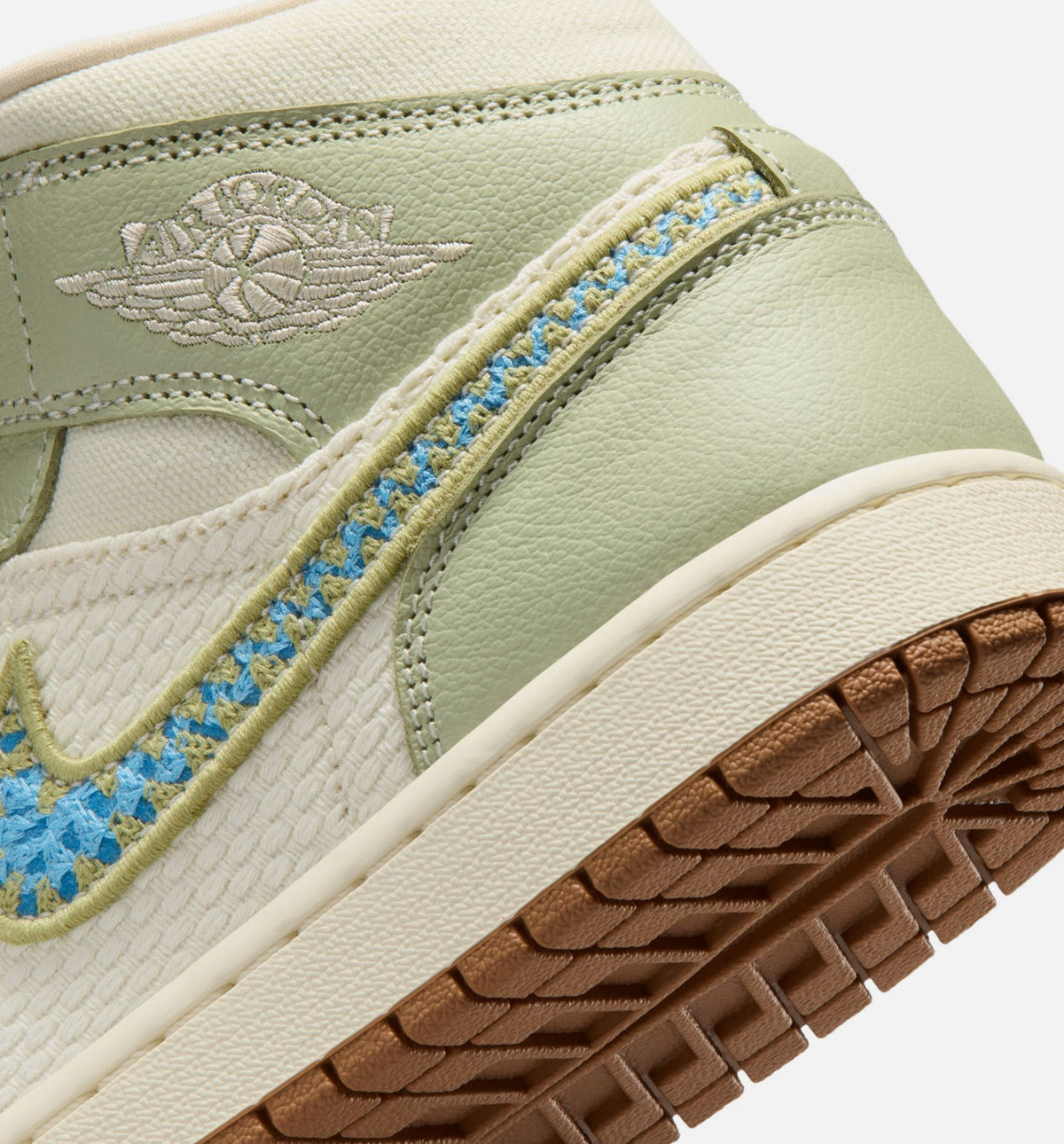 Women's Air Jordan 1 Mid SE Olive Aura