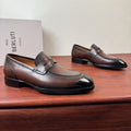 Berluti Men's Burnished Penny Loafers