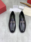 Salvatore Ferragamo Metal Bit Loafers