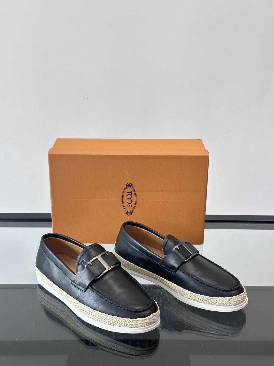 TOD'S Men's Suede Rubber-Sole Loafers