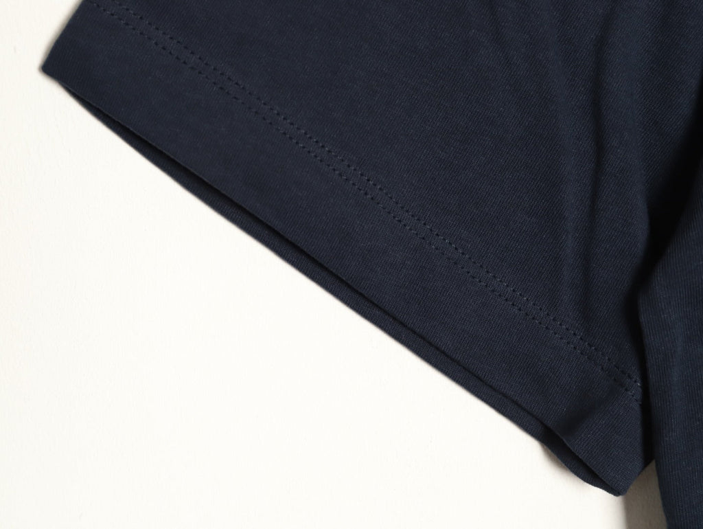 Louis Vuitton Paint-Splash Signature Graphic T-Shirt - Dark Navy