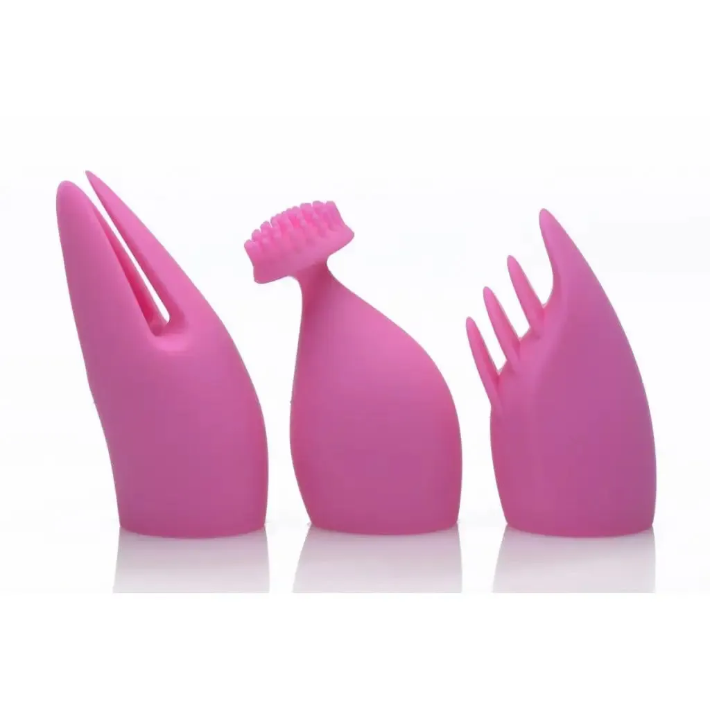 10x Versa-thrust Vibrating And Thrusting Silicone Rabbit With 3 Attachments