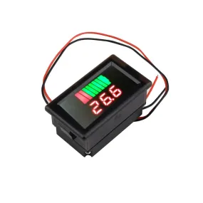 12V Two Wire Digital Display Battery Level Indicator