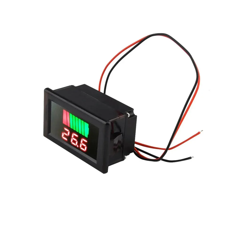 12V Two Wire Digital Display Battery Level Indicator