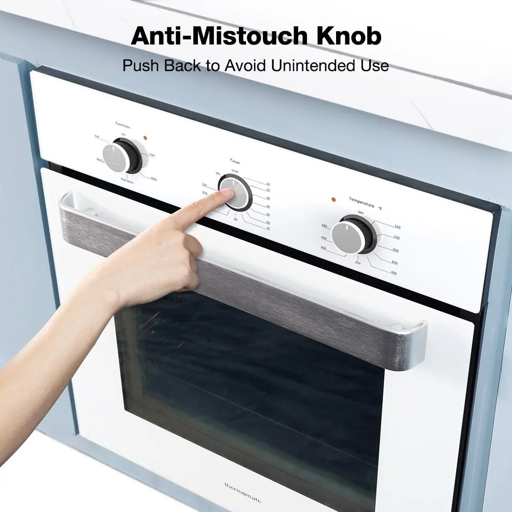 24'' Built-in Electric Wall Oven - 5 Cooking Functions