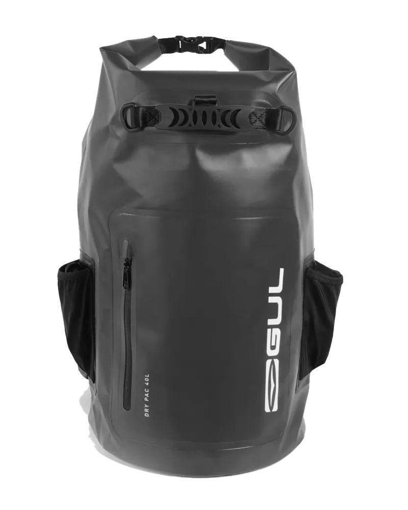 40L Heavy Duty Dry Backpack in Black