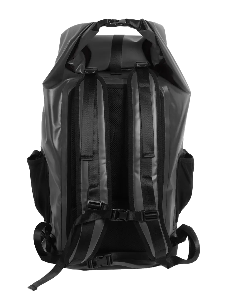 40L Heavy Duty Dry Backpack in Black