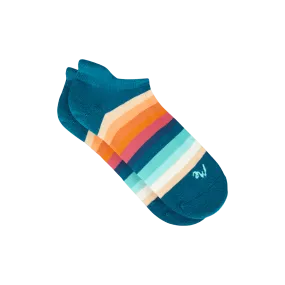 Ankle Sock | Pool Stripes