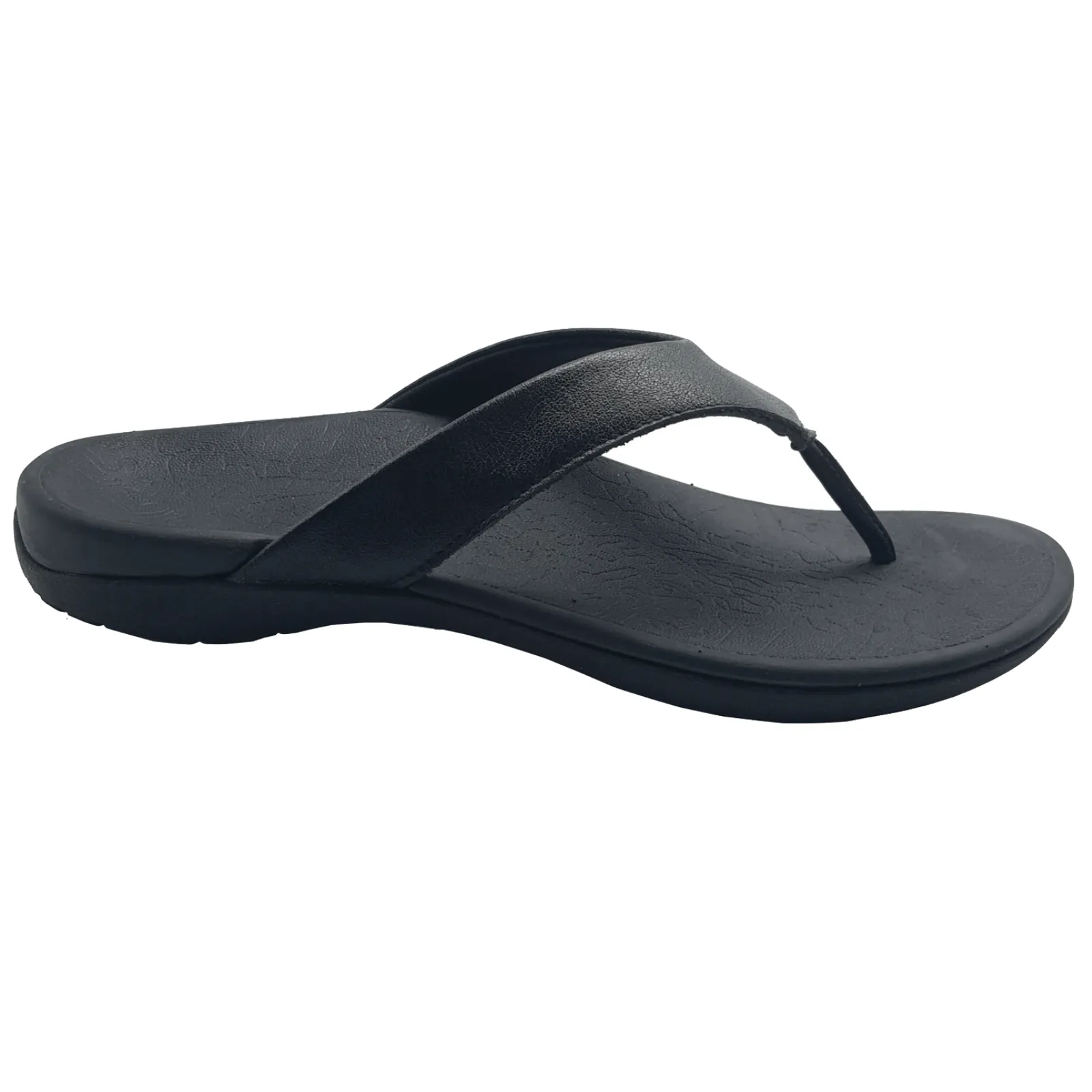 AXIGN 90 Mile Orthotic Arch Support Flip Flops Thongs w Leather Strap Archline