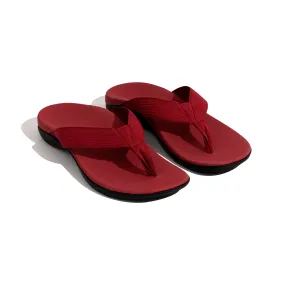 Axign Premium Orthotic Thongs – Red