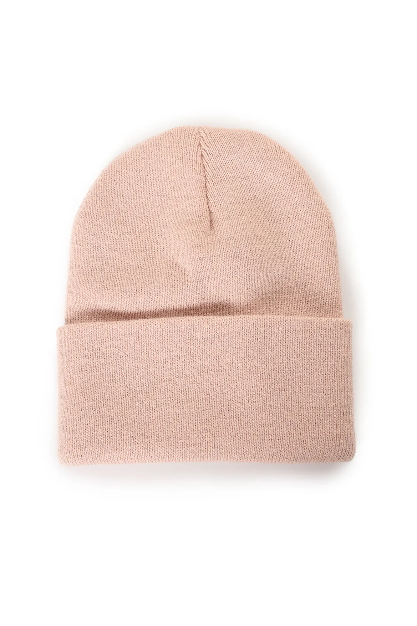 Basic Cuff Beanie - Mauve