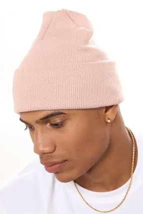 Basic Cuff Beanie - Mauve