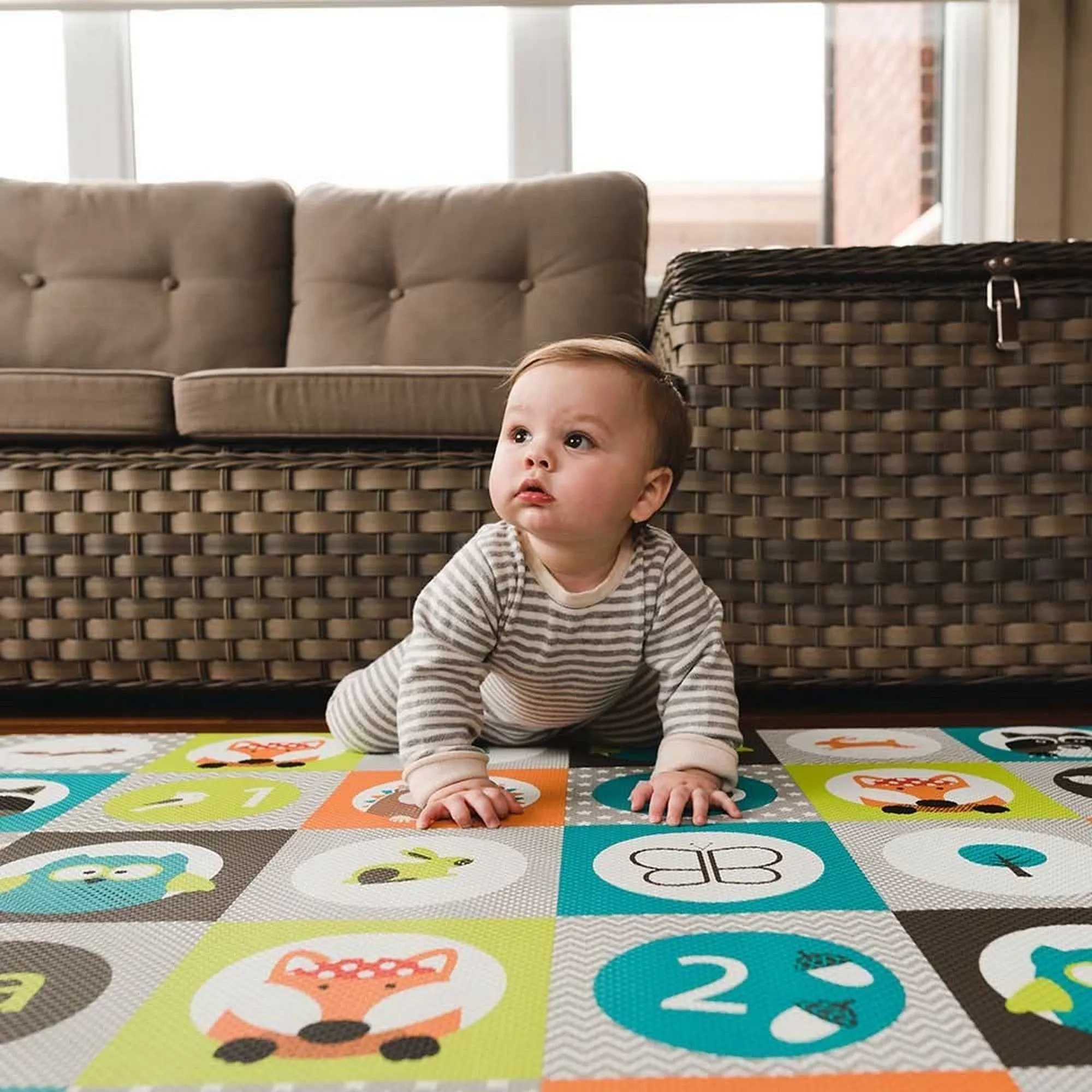 BBLUV Multi Reversible Playmat - Tiles