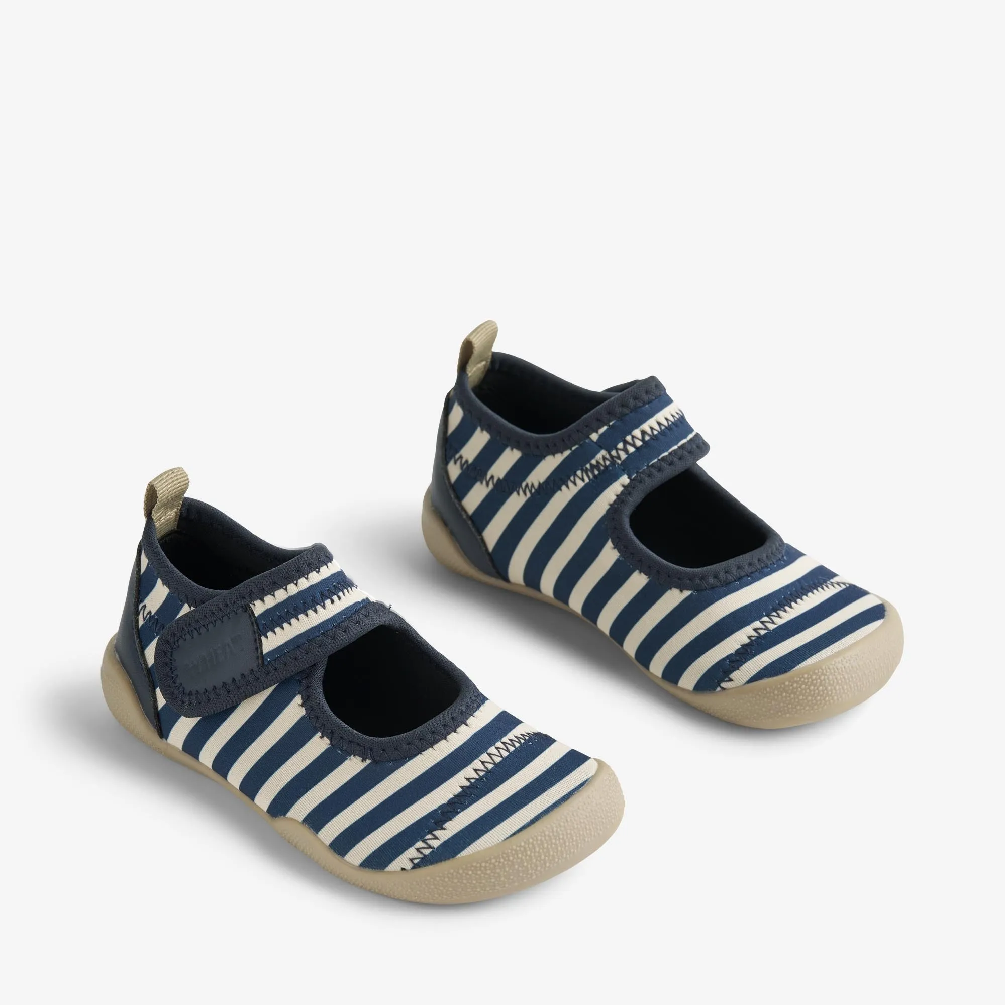 Beach Shoe Wavey - indigo stripe