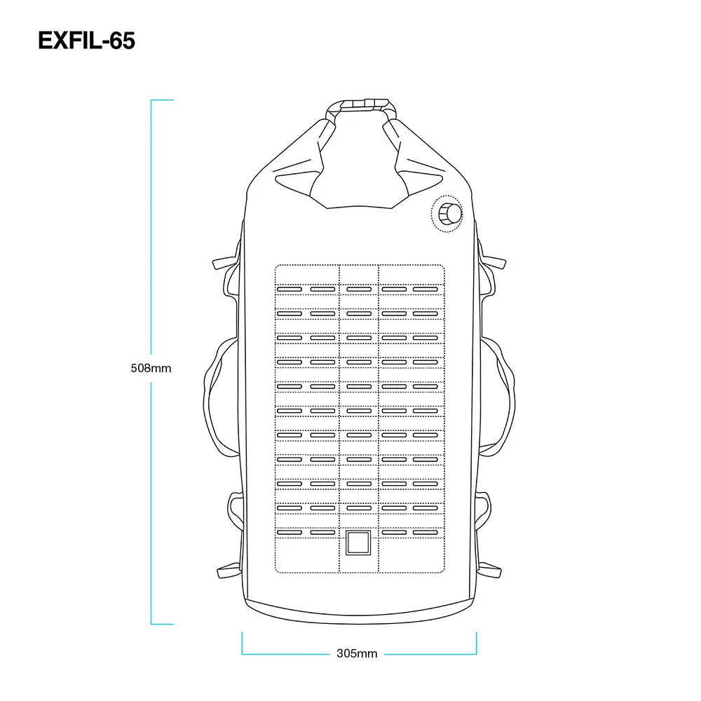 BILTWELL EXFIL-65 2.0 BAG [BLACK]