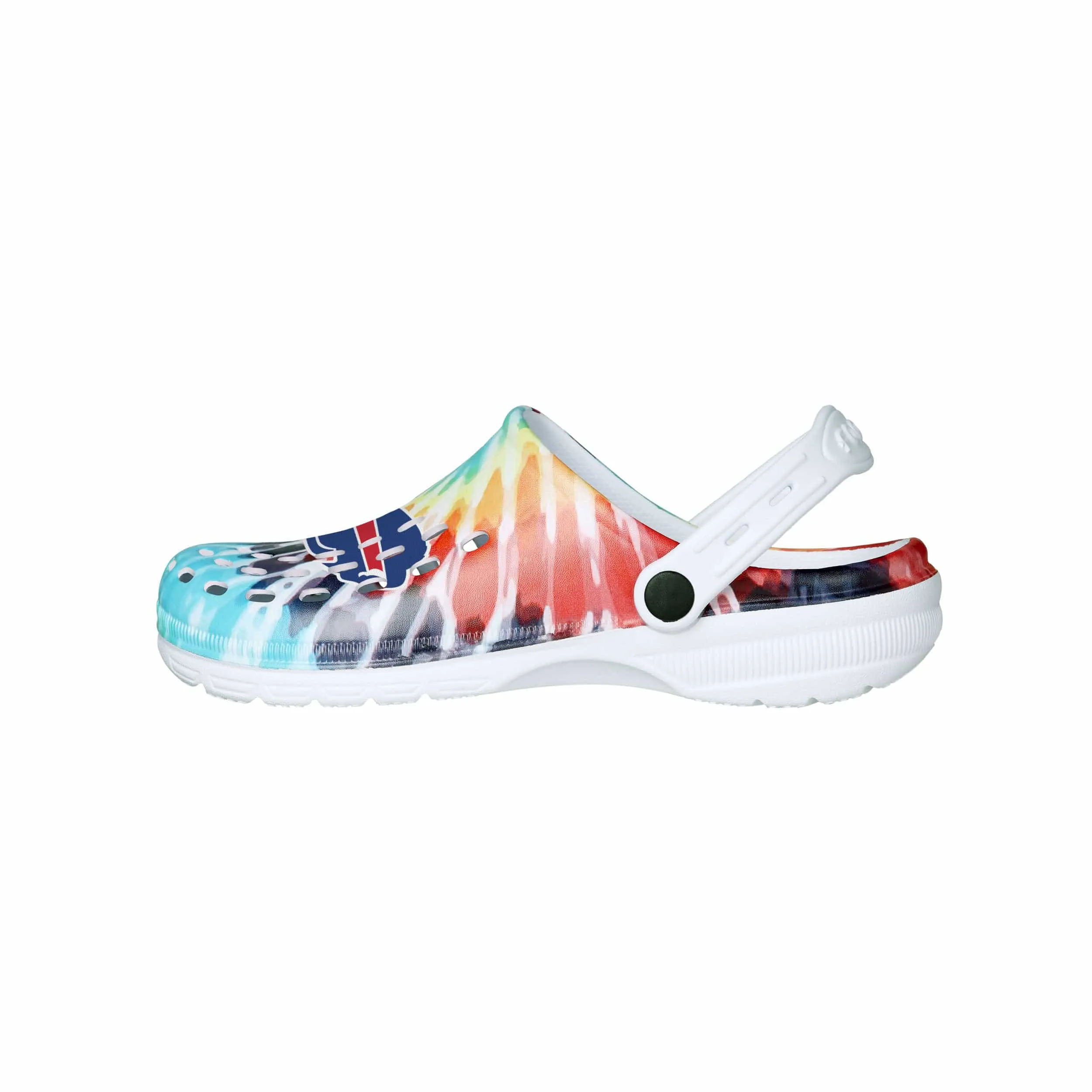 Buffalo Bills NFL Womens Tie-Dye Clog With Strap