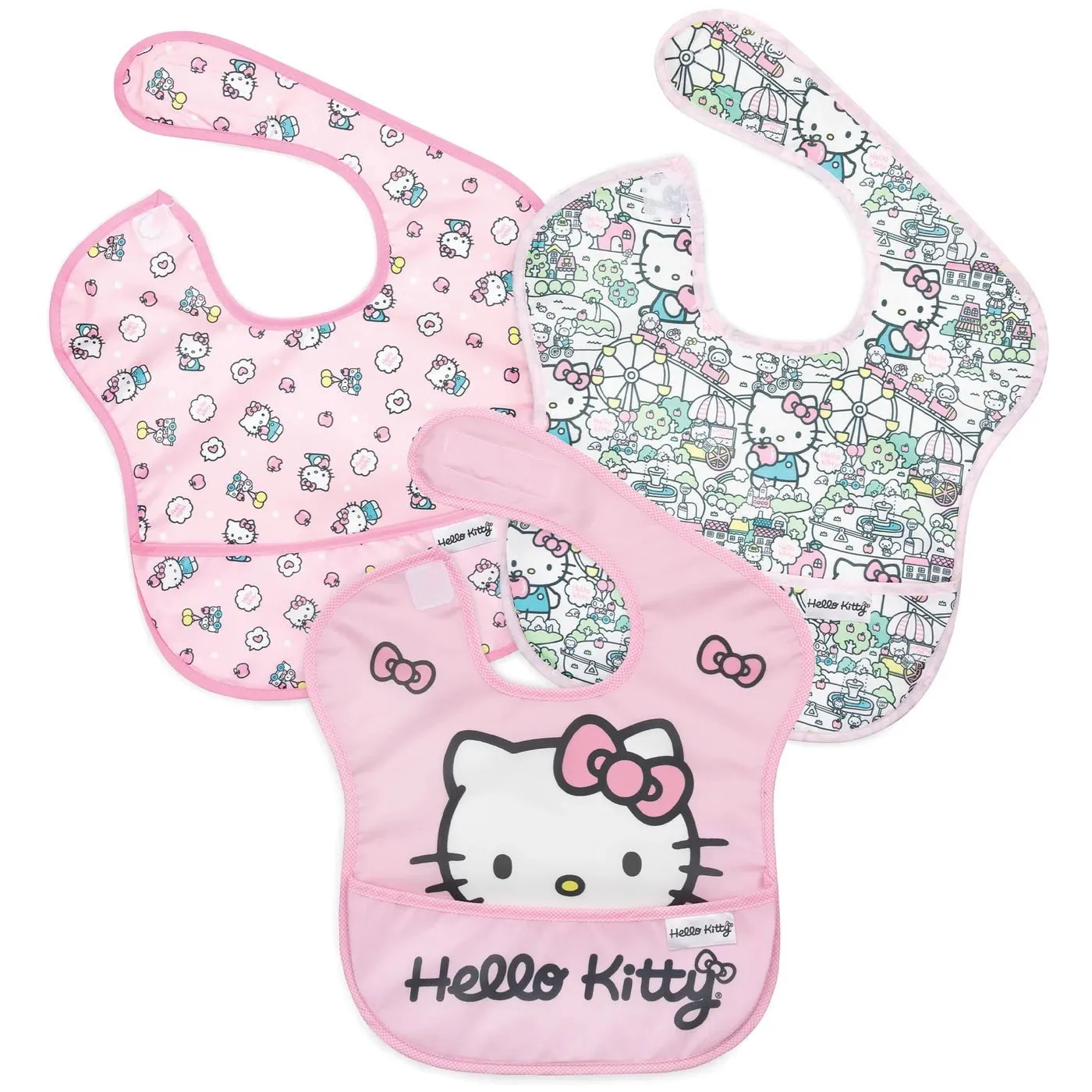 Bumkins - Superbib Hello Kitty (3 pck)