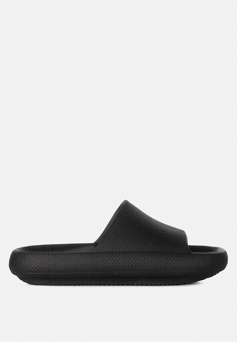 Cabana Black Eva Pool Sliders