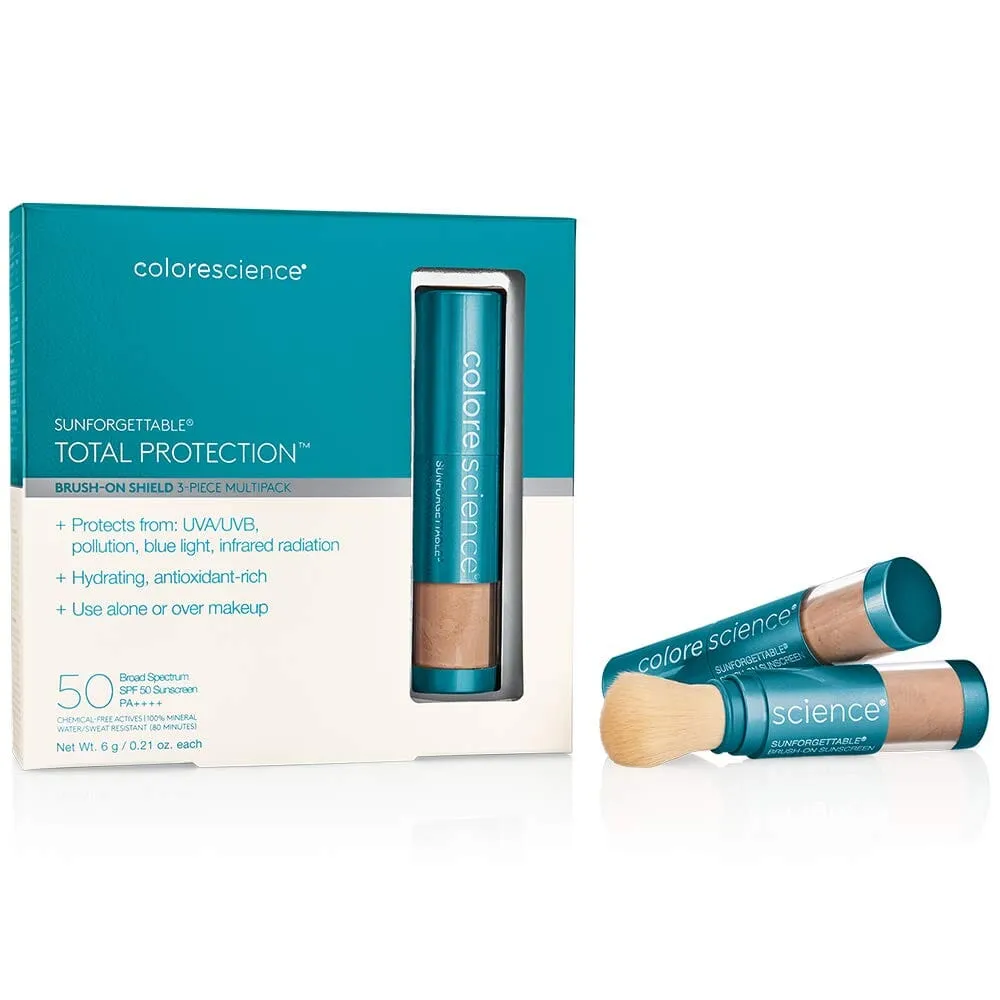 Colorescience Sunforgettable Total Protection Brush-on Shield SPF 50 Multi-Pack