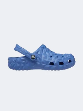 Crocs Classic Geometric Clog Unisex Lifestyle Slippers Elemental Blue