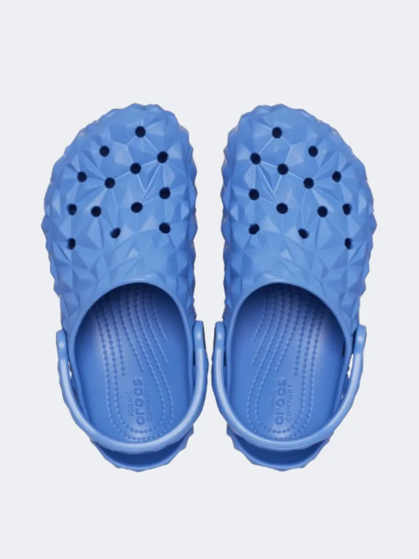 Crocs Classic Geometric Clog Unisex Lifestyle Slippers Elemental Blue