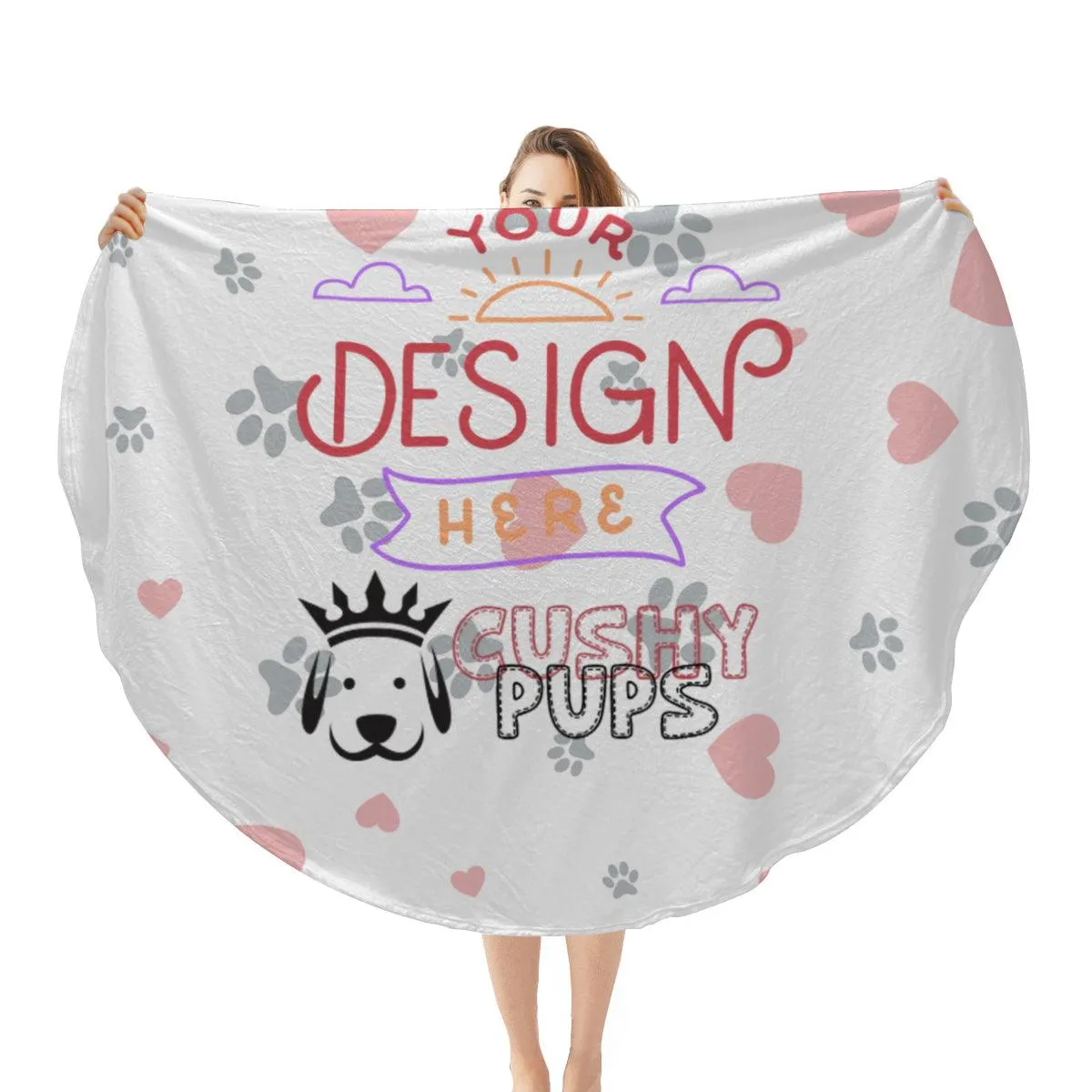 Custom Blanket, Pool Blanket, Photo Blanket, Personalized Blankets - Cushy Pups