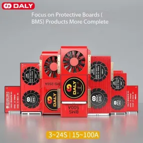 Daly: Smart BMS LiFePO4 PCB Protection Board with Balance Leads