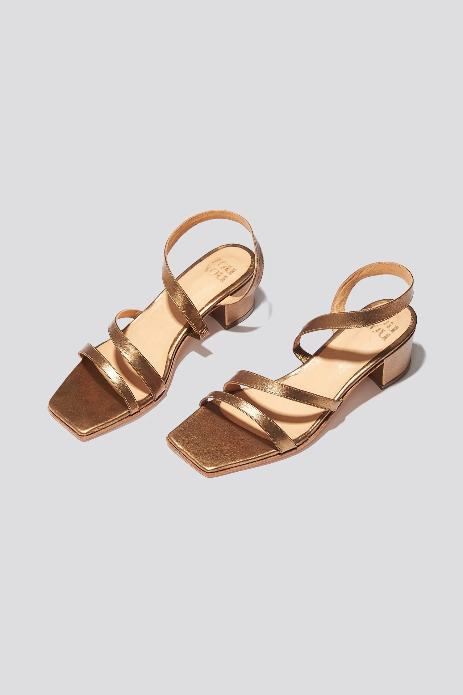 Delfina Sandal in Bronze