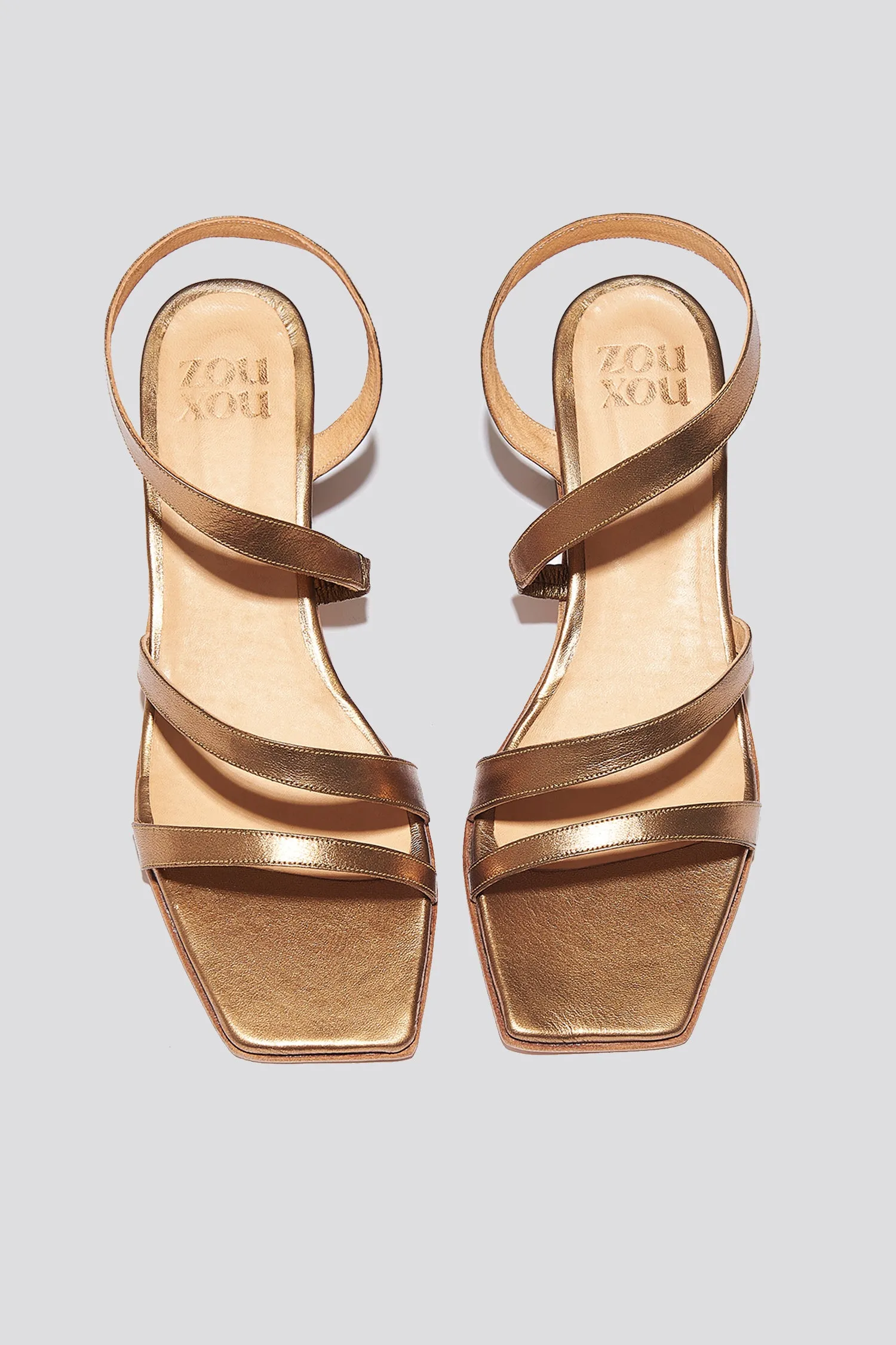 Delfina Sandal in Bronze