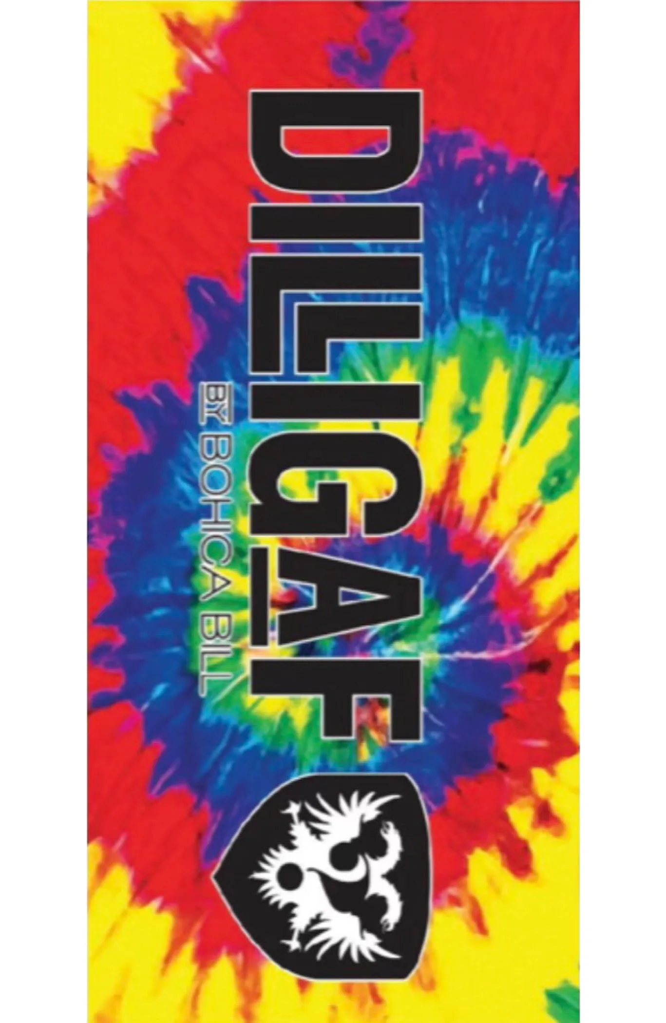 Dilligaf Tie-Dye Beach Towel 24x60 inches