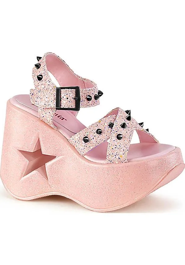 DYNAMITE-02 [Pink Glitter] | PLATFORMS [PREORDER]