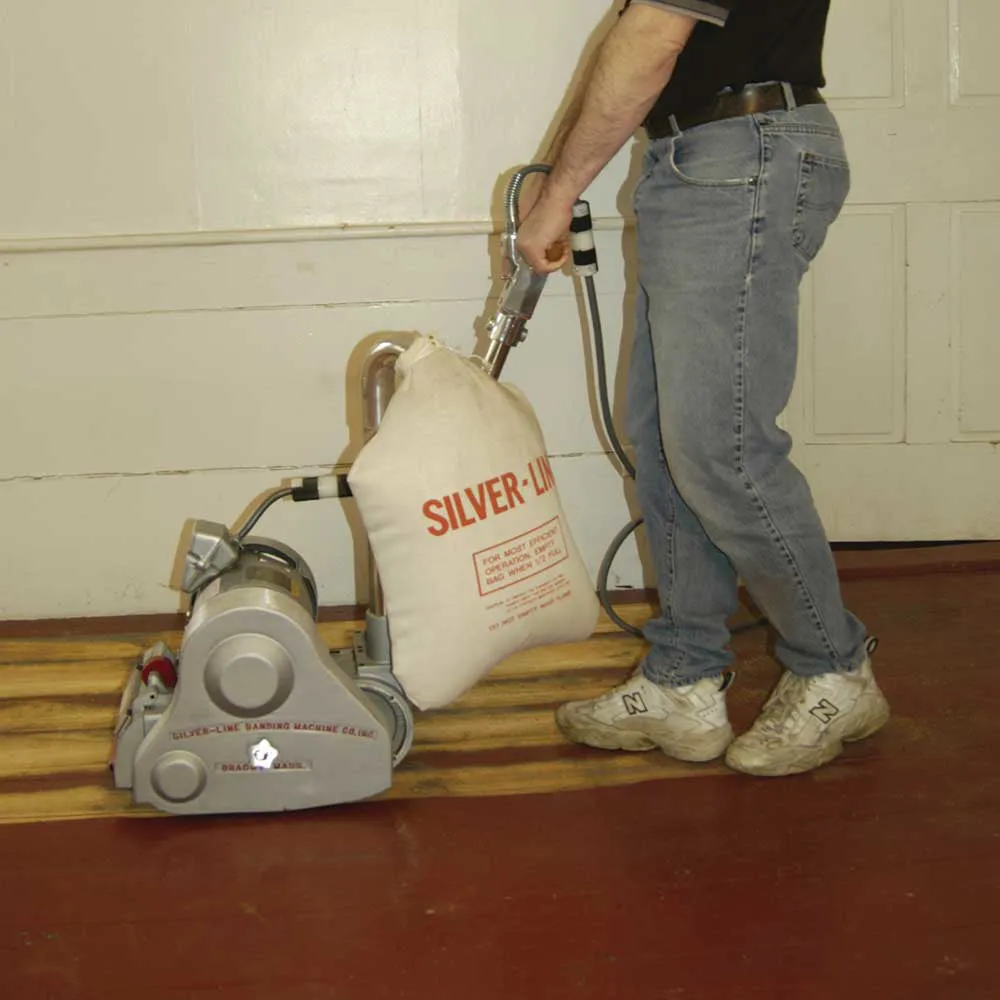 Essex-Silver Line Floor Sander | 1.5 HP | Red rubber drum (SL8)