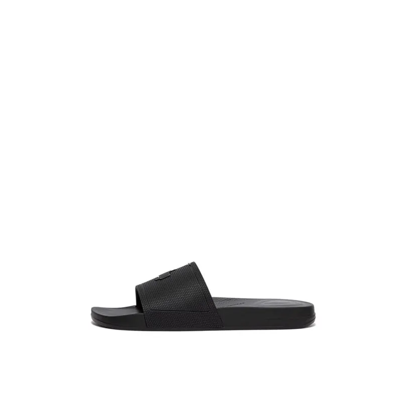 Fitflop Iqushion Men's Pool Slides - All Black