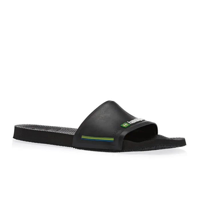 Havaianas Black Slide Brasil