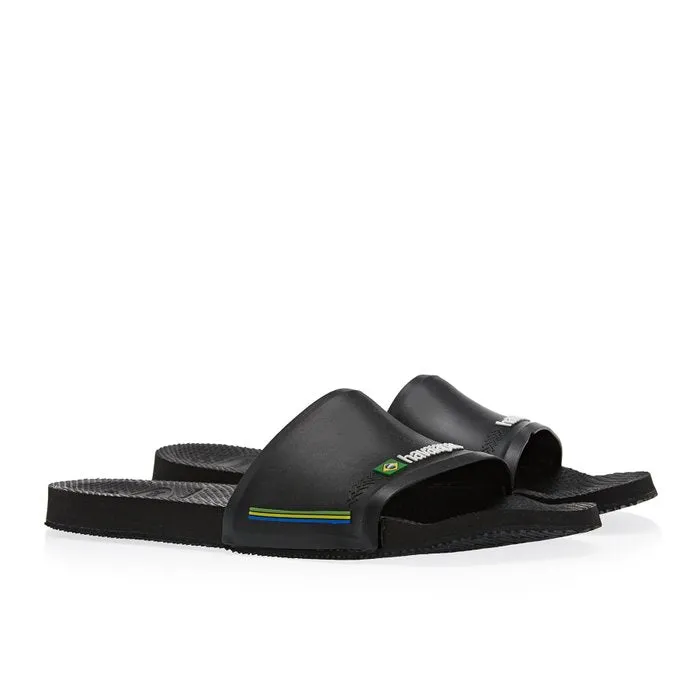 Havaianas Black Slide Brasil