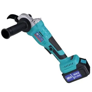 Homdum 4 Inch Cordless Angle Grinder Procut 88V With 3 Speed mode Battery indicator And 1 pc Extra Power Share MAX Li-ion Battery