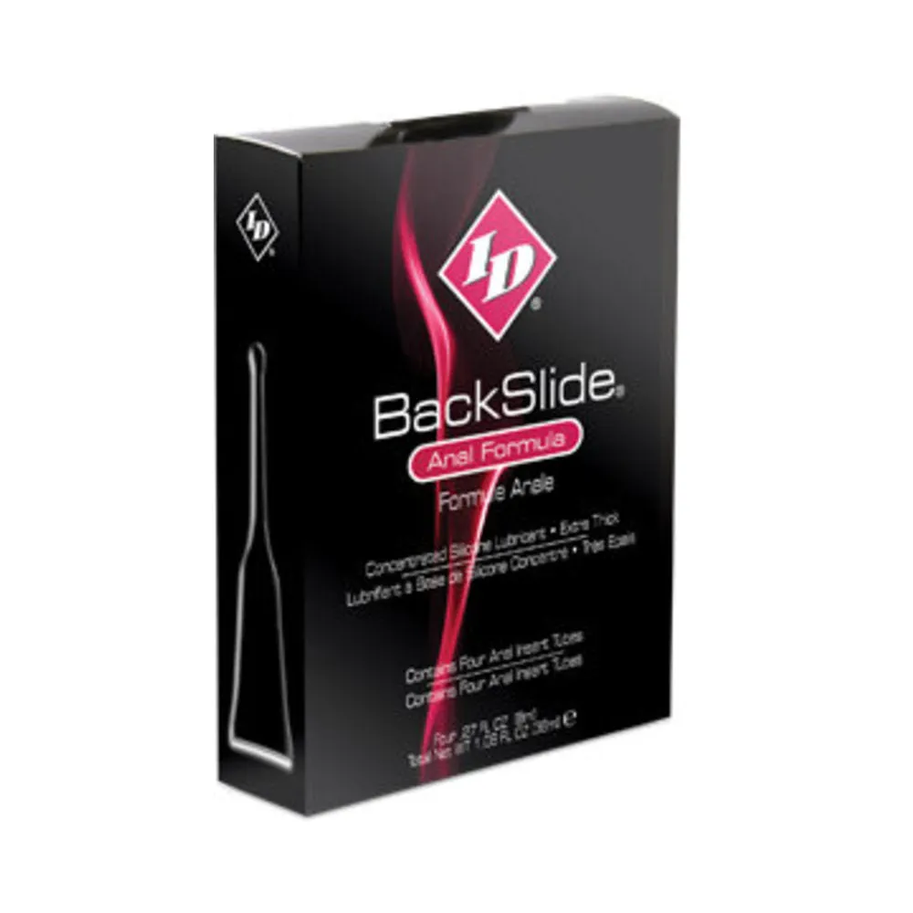 Id Backslide Silicone Anal Lubricant 8.5oz Flip Cap Bottle