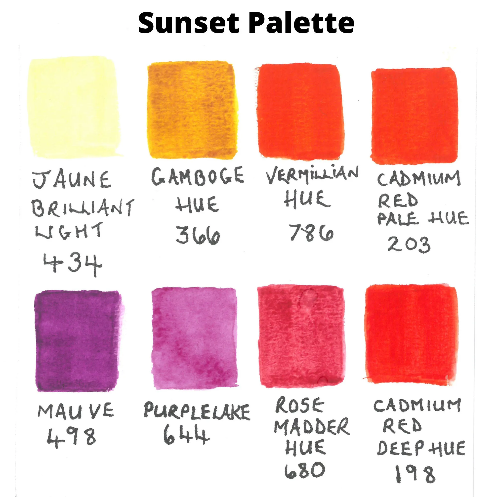 Individual Studio Quality Watercolour Half Pans