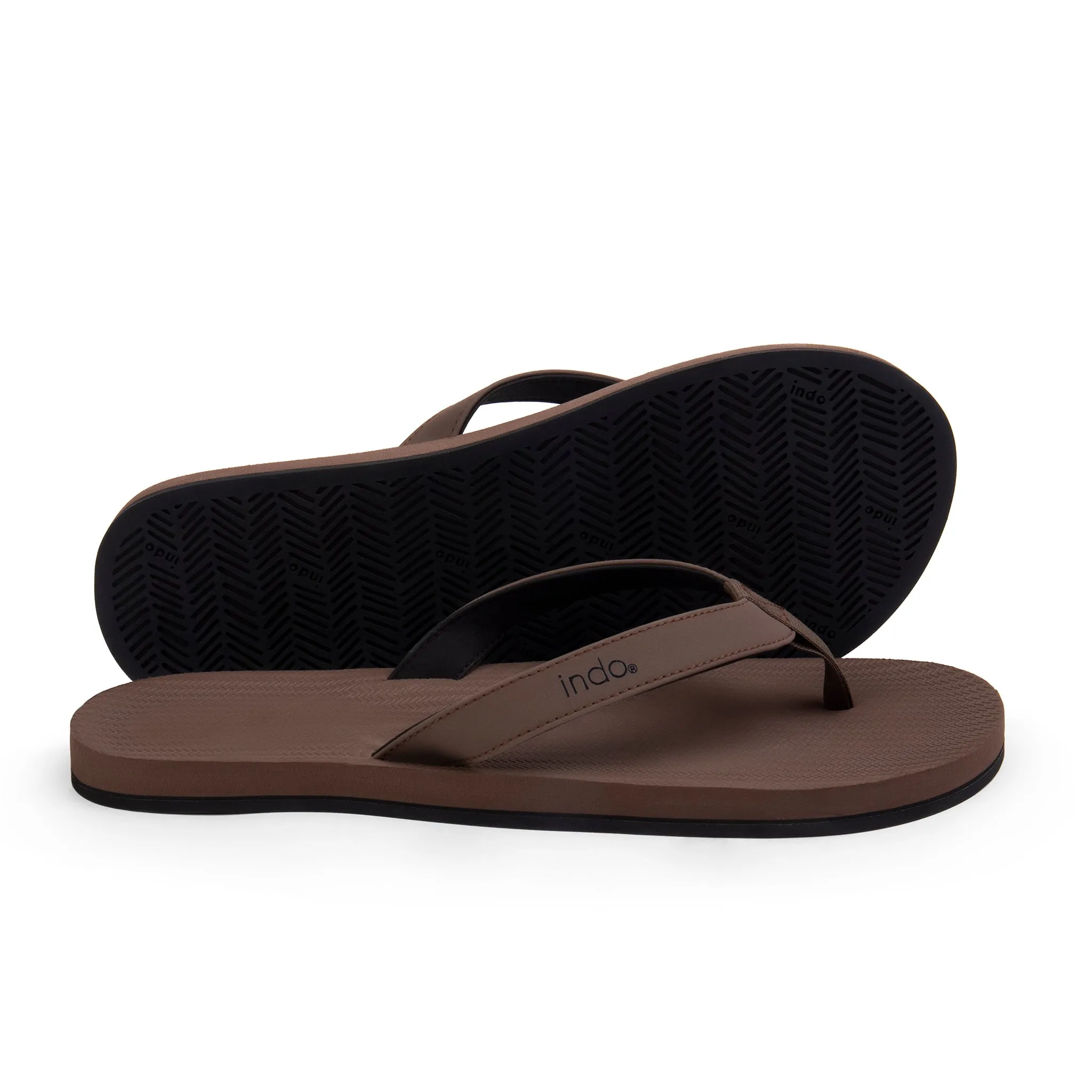 Indosole Men's Slippers - Soil