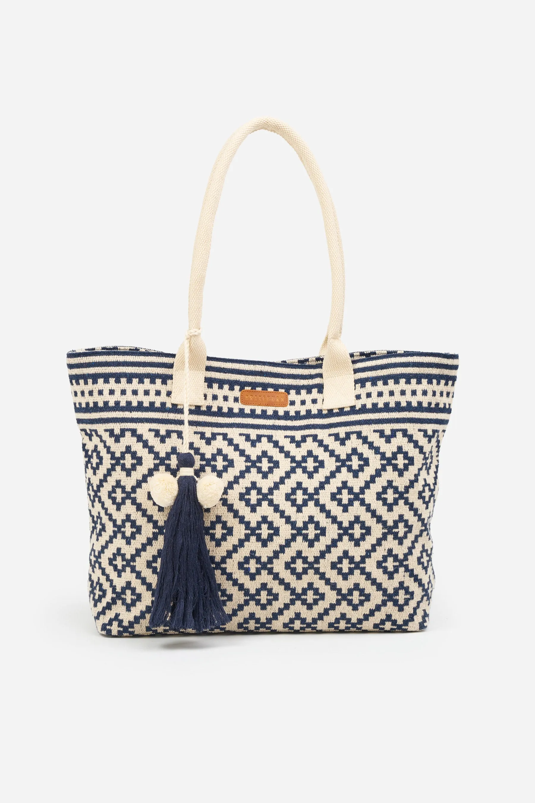 Jacquard Beach Bag